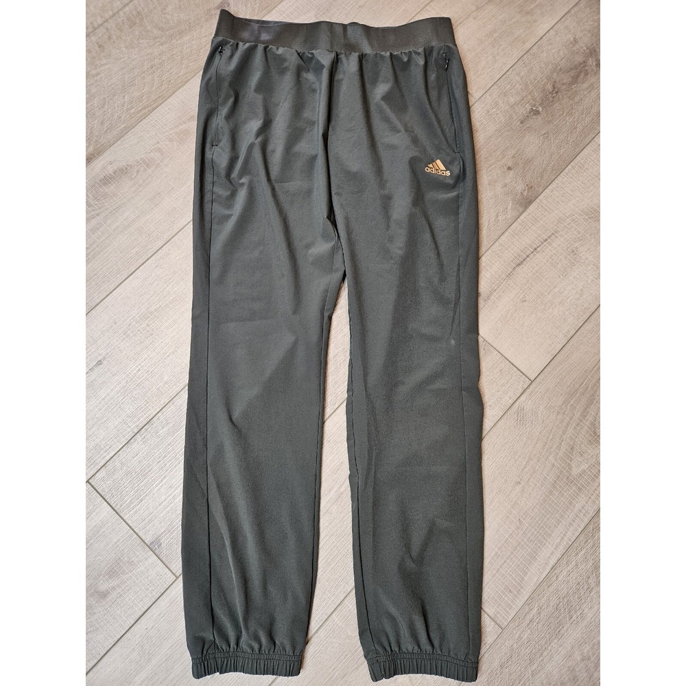 Adidas Womens Performance Joggers Size Medium Green Sports Athleisure